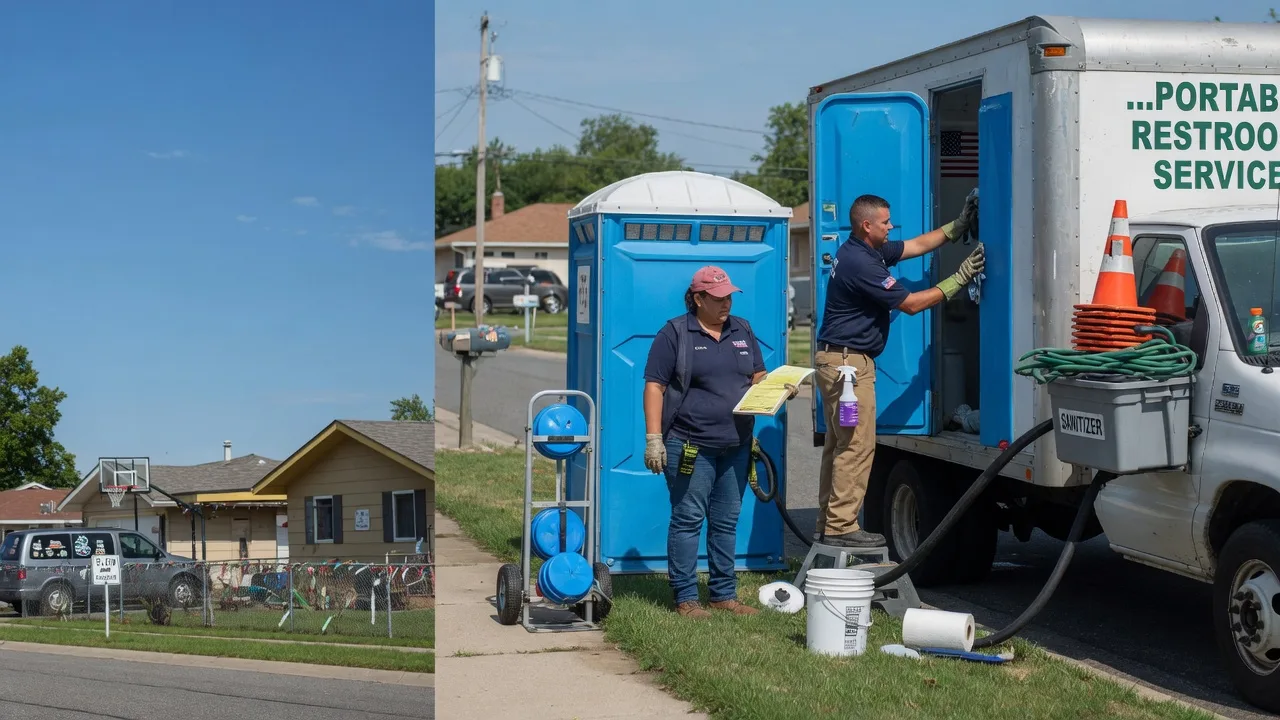 Portable Toilet Rental in Camargo, IL near me